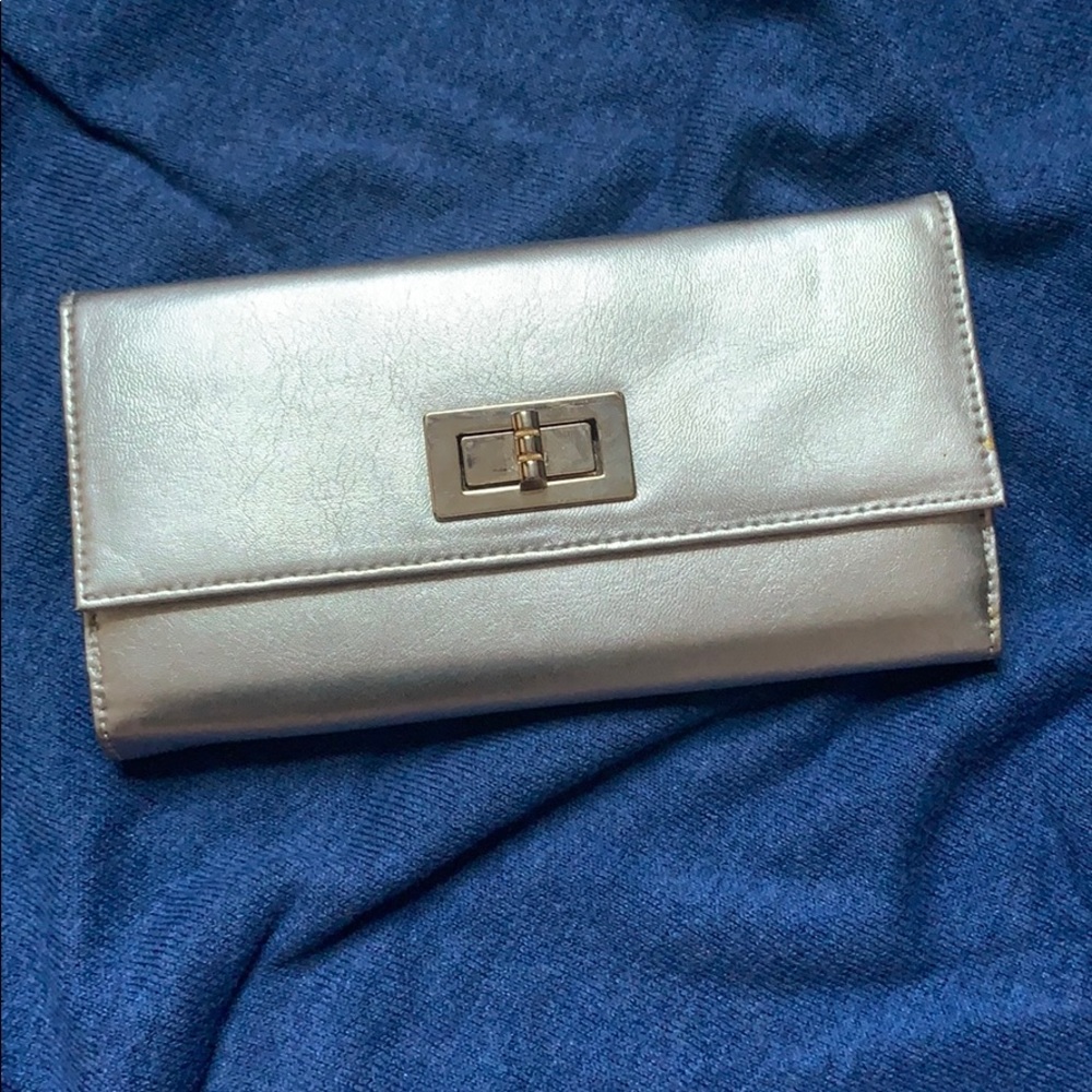 Talbots silver wallet